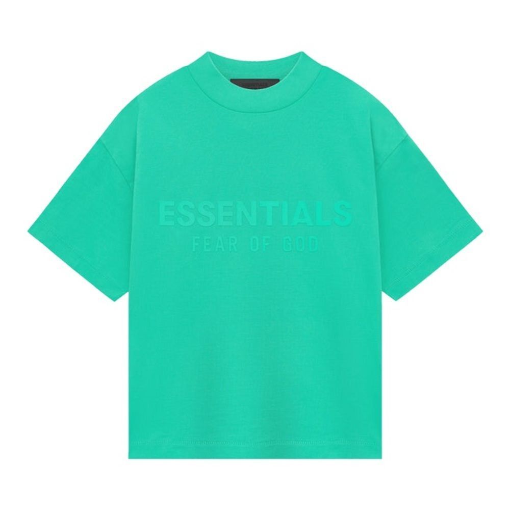 Fear of God Essentials Kids Aqua Tee